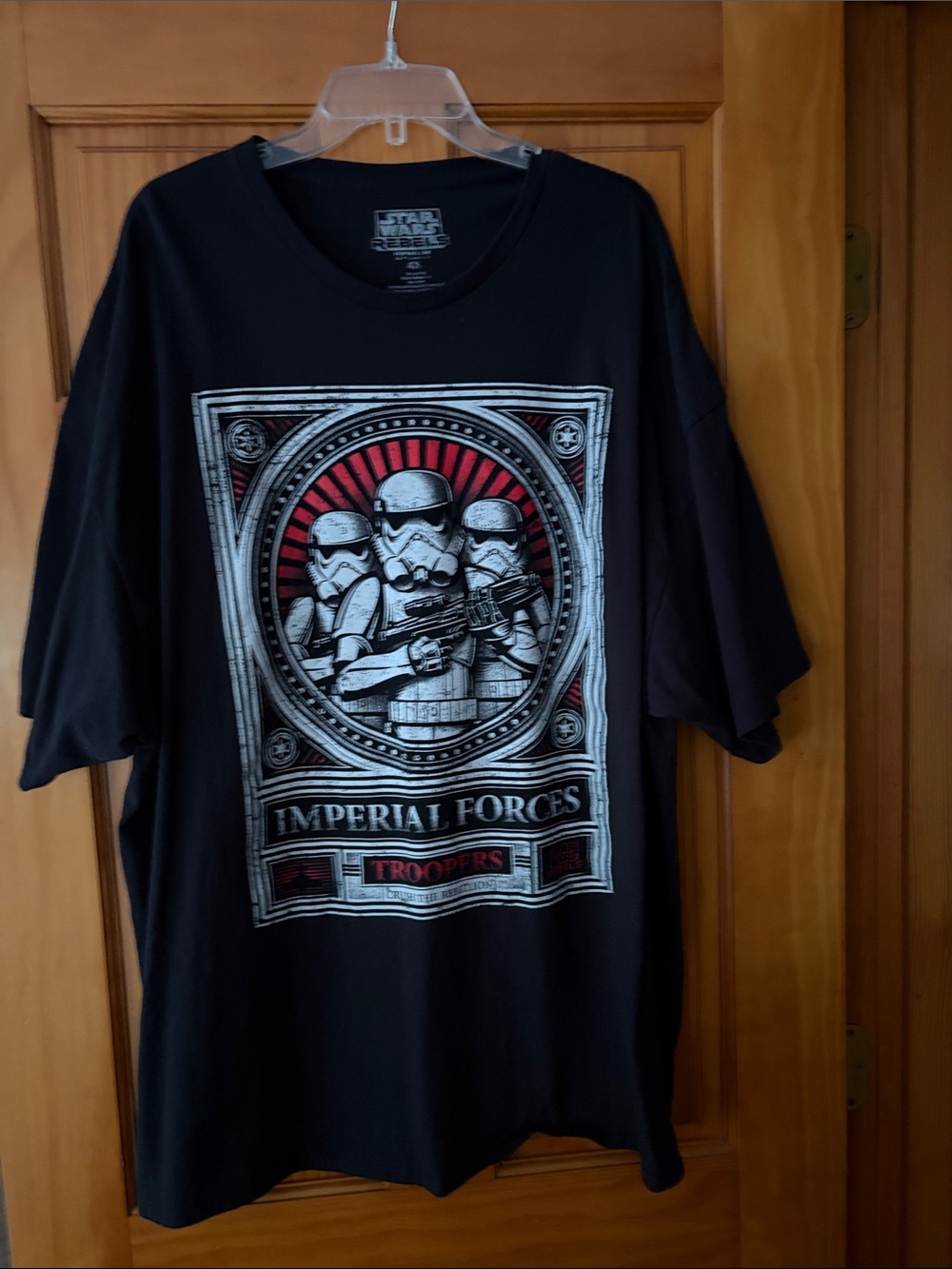 STAR WARS Imperial Forces
Storm Troopers Black T Shirt Sz 4X